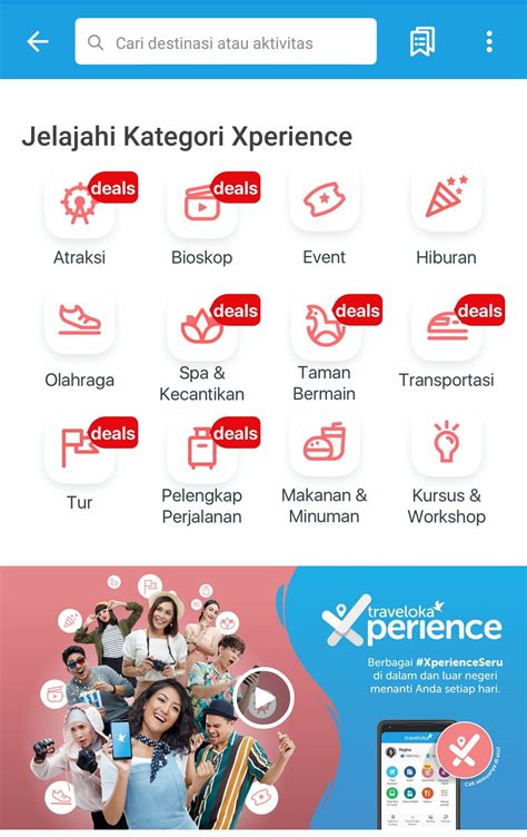 Traveloka Xperience .